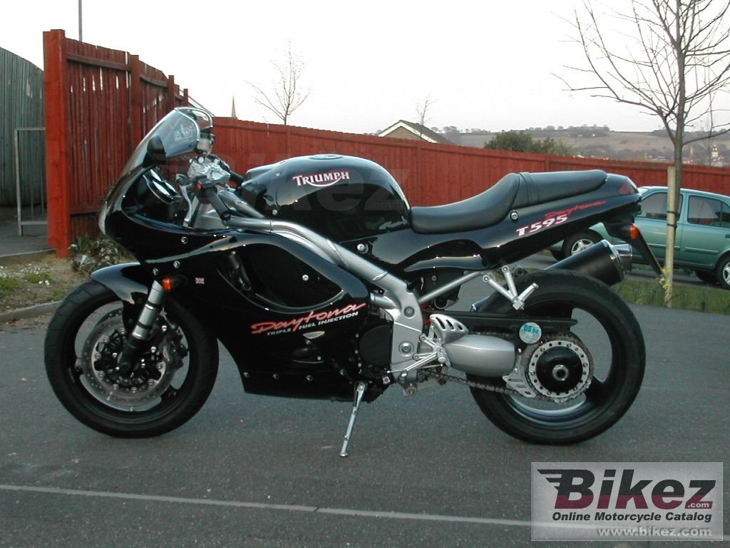 Big Michael Hunter daytona t595 picture and wallpaper from Bikez.com